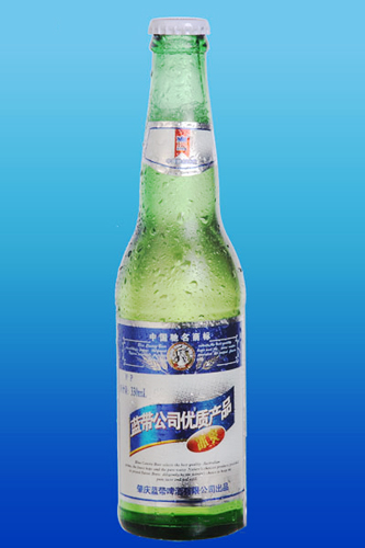 蓝贝冰爽啤酒（瓶）350ml
