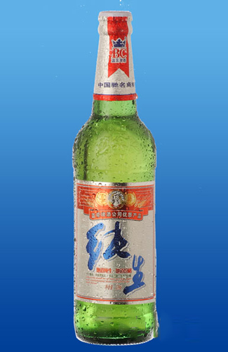 蓝贝纯生啤酒（瓶）500ml
