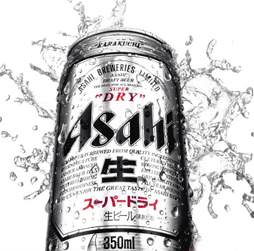 朝日生啤易拉罐装350ml