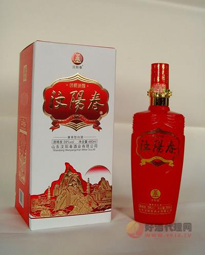 锦绣淡雅红瓷  480ML