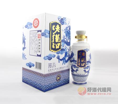 老龙口36°草原青龙白酒500mL