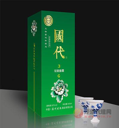 国代花开富贵Ｇ３（绿）   500ML