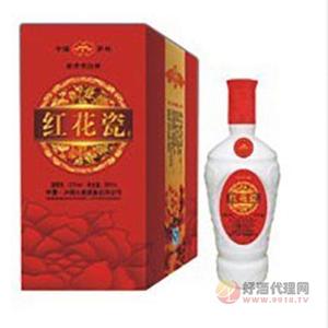 红花瓷（淡雅10年）  500ML