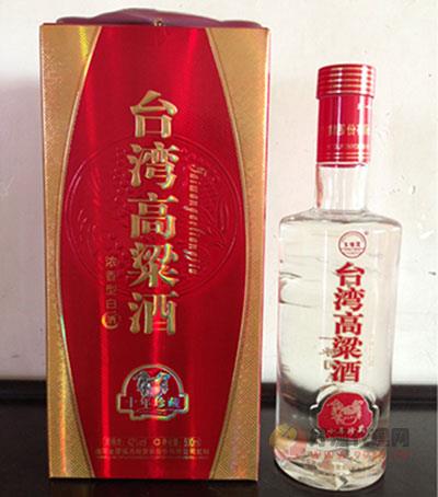 台湾高粱酒十年珍藏  500ML