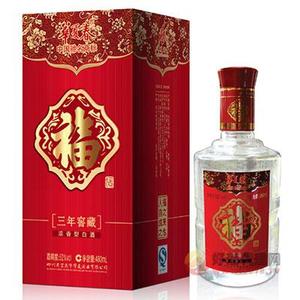 华夏春福酒 三年窖藏 500ML