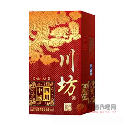 川坊金坊酒(红盒)   500ML
