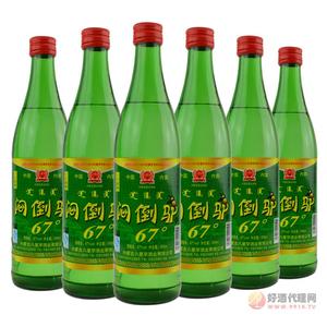 宁城八里罕老窖 闷倒驴酒67度窖藏家庭装高度粮食酒招商500ml