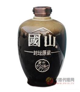 60度国山封坛原浆（黄褐色）坛装
