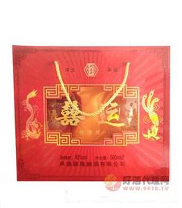 52度德隆喜运酒500ml*2瓶/盒