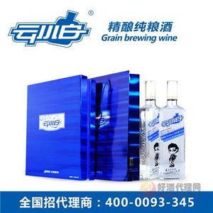 青春小酒云小白睿智版500ml×2礼盒装