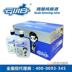 青春小酒云小白时尚版300ml×12箱装
