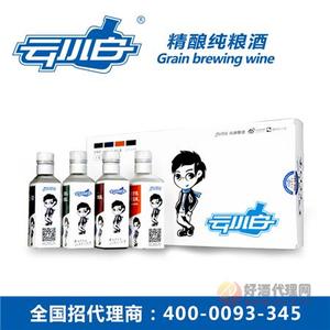 青春小酒云小白青春版125ml×4礼盒装 小酒代理