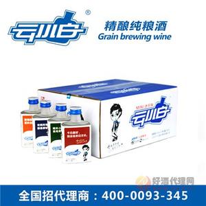 青春小酒云小白mini版100ml×24瓶箱装 白酒代理