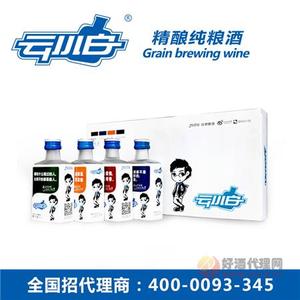 青春小酒云小白mini版100ml×4礼盒装