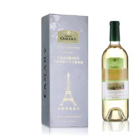 法国原装进口卡玫尔优质干白葡萄酒750ml x 6/箱