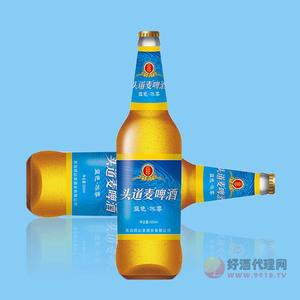 头道麦啤酒蓝色冰尊500mlX12瓶