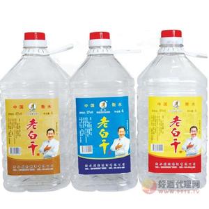 张衡老白干酒42°52°60°桶酒4L