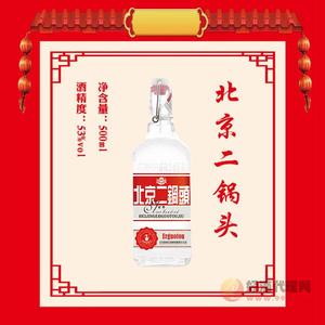 刘壶记53度方瓶卡扣酒500ml