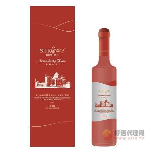 斯佳贝酒庄草莓红酒500ml