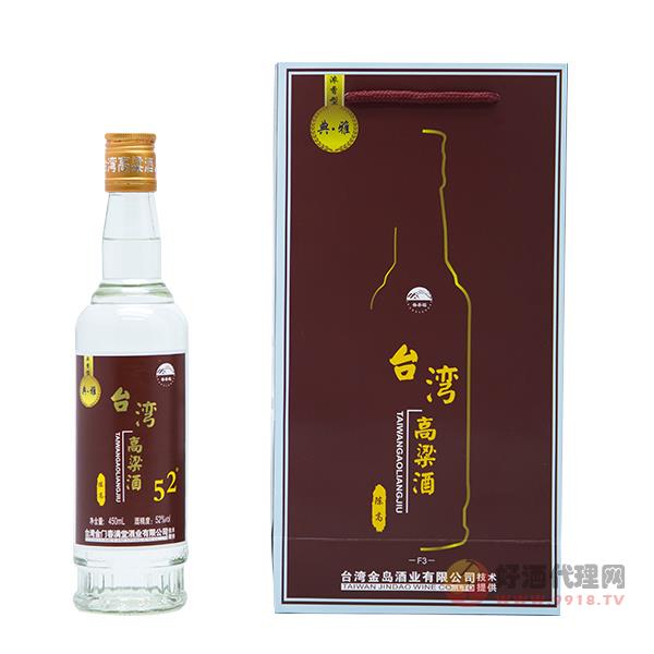 眷香福典雅（金）F3高粱酒52度450ml