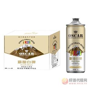 澳斯卡精酿白啤酒1Lx6罐