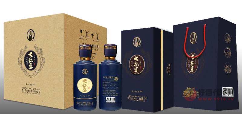 七杯宴蓝珍藏