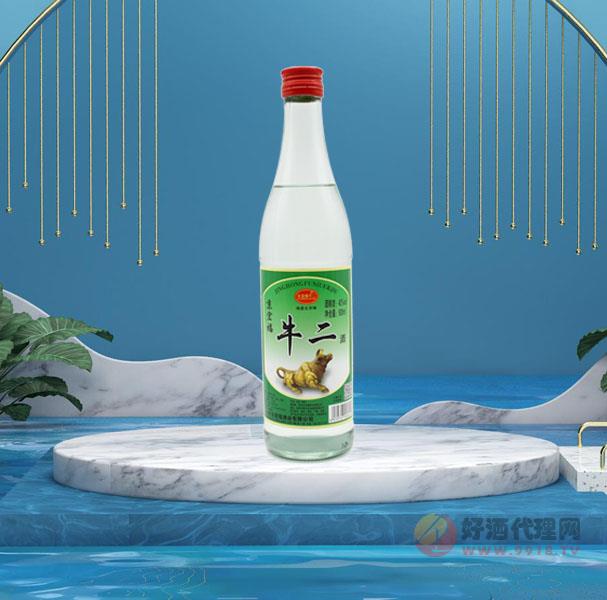京宏福牛二酒42度500ml