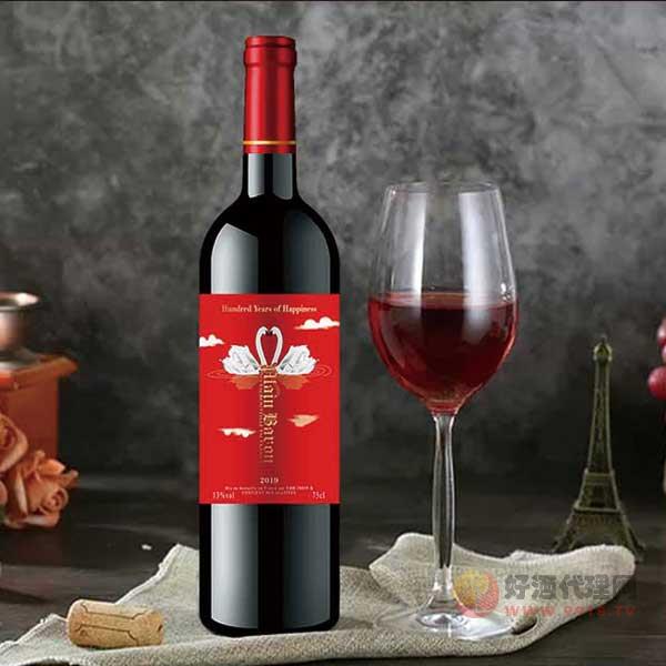 艾隆堡&#174;幸福百年干红葡萄酒