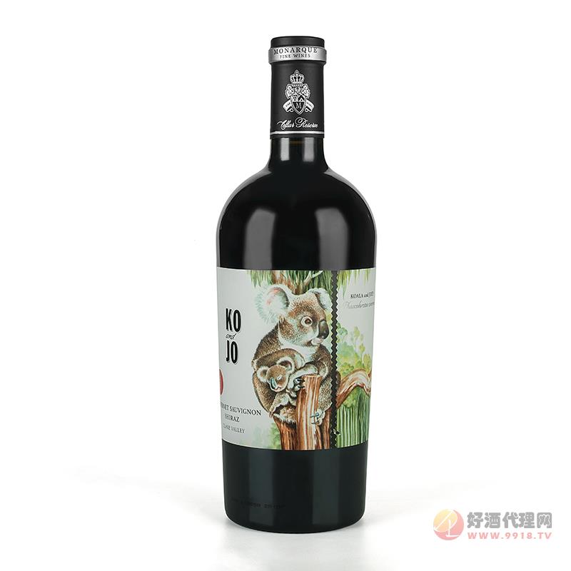 摩納克2015 經典考拉赤霞珠西拉干紅葡萄酒750ML