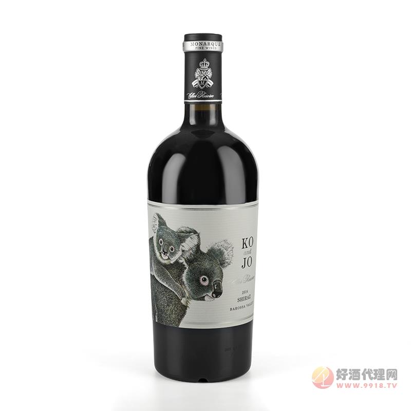 摩納克2014精選考拉西拉子干紅葡萄酒750ml