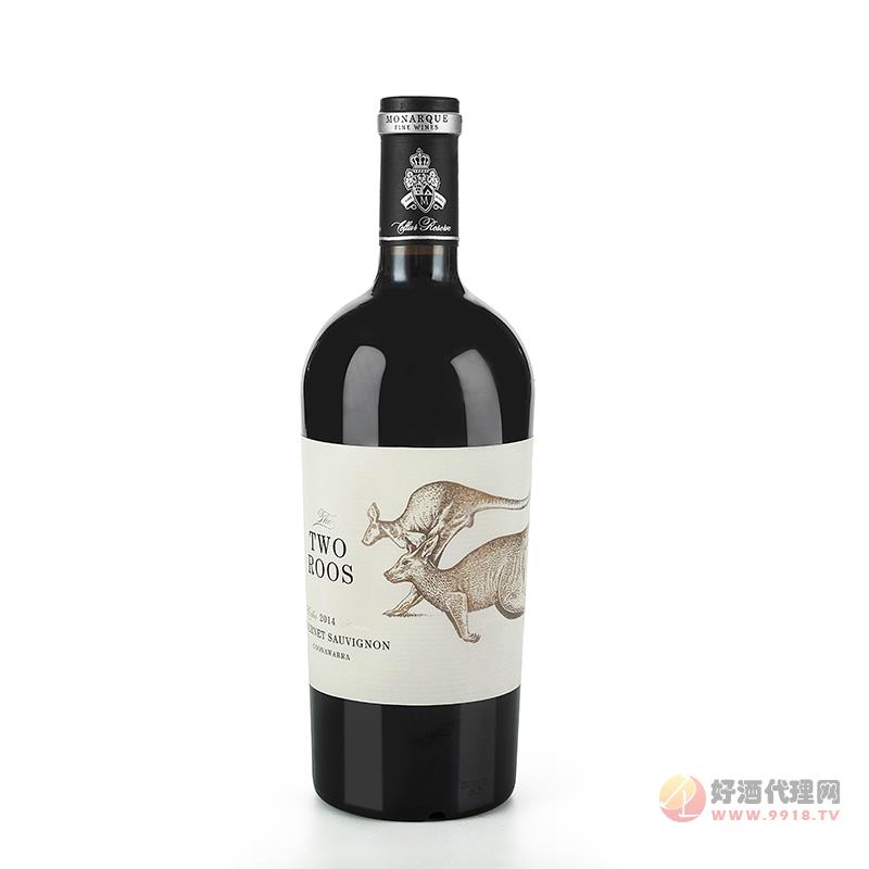 摩纳克2014珍藏袋鼠赤霞珠干红葡萄酒750ml