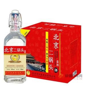 北京二锅头柔和42度500ml