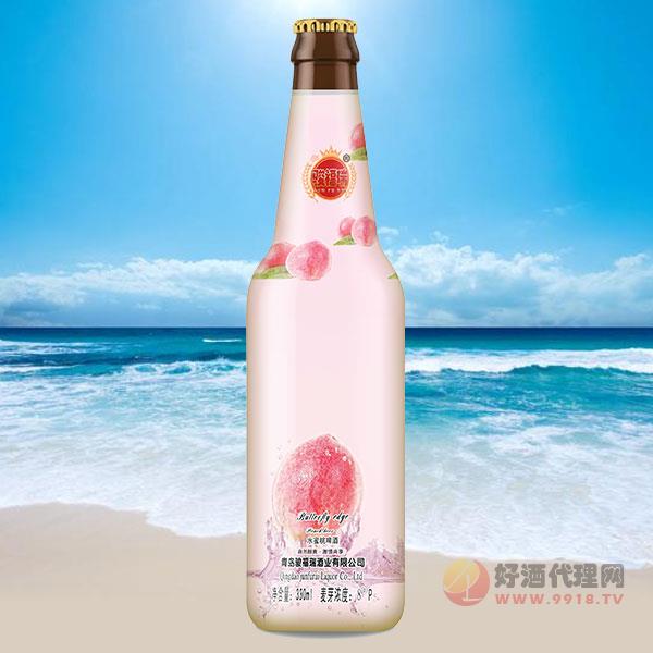 骏福瑞水蜜桃味啤酒330ml