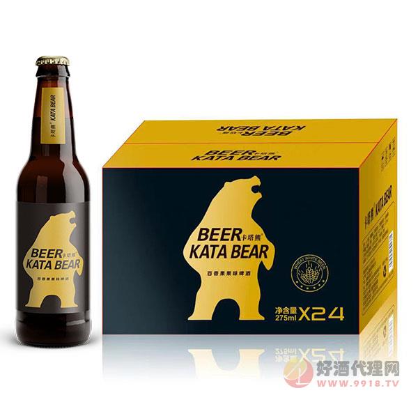 卡塔熊百香果味啤酒275mlx24瓶