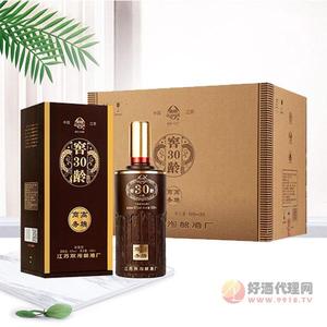 全德窖龄30年浓香型白酒500ml